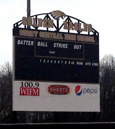 Golden Eagles Score Board